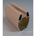 Clading PVC Wood Aluminium for Wardrobe Door Profile